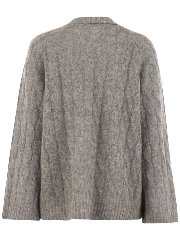 Wool and mohair sweater with monili - BRUNELLO CUCINELLI - BALAAN 2