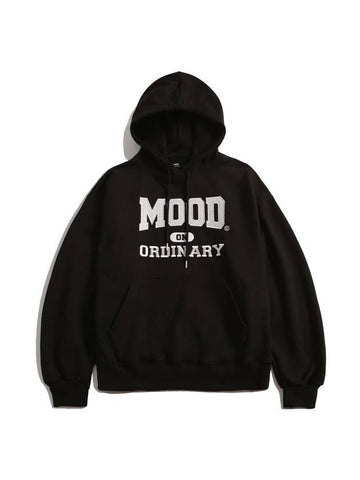 Balloon over logo embroidery hoodblack - MOO - BALAAN 1