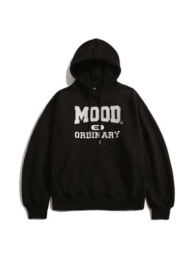 Balloon Over Logo Embroidery Hoodie Black - MOO - BALAAN 1