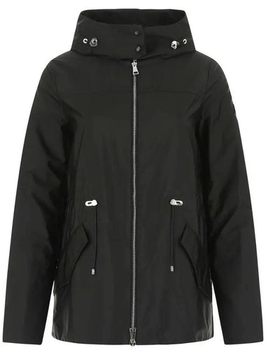 Baaba Hoodie Short Parka Black - MONCLER - BALAAN 1