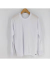 SPMRGOSN Unisex Basic Plain Round Long Sleeve Tee White - SUPENER - BALAAN 2