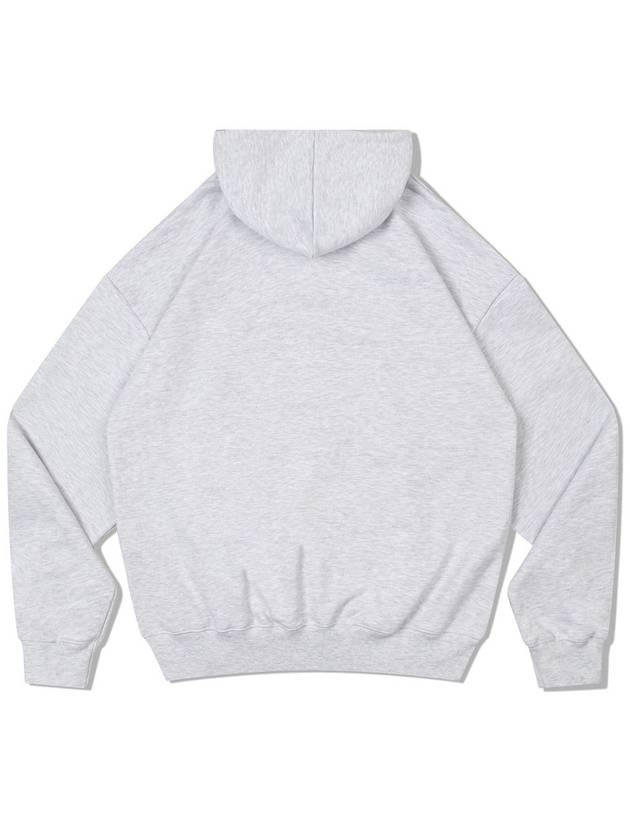 V Heavy Hood Sweat De Grand Hoodie 1% Melange - DE GRAND MATIN - BALAAN 4