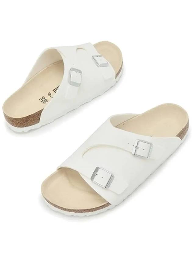 Zurich BF Slippers Narrow White - BIRKENSTOCK - BALAAN 3