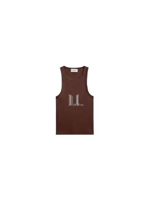 Ribbed Signature Sleeveless Brown - COACH - BALAAN 2