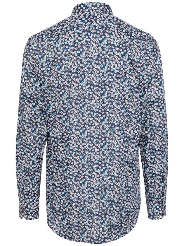 floral-print organic cotton shirt - PAUL SMITH - BALAAN 2