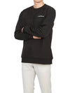 Men's Jeff Crew Neck Sweatshirt Black - J.LINDEBERG - BALAAN 6