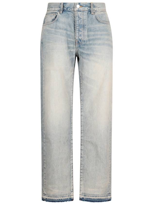 Release Hem Straight Jeans Blue - AMIRI - BALAAN 2