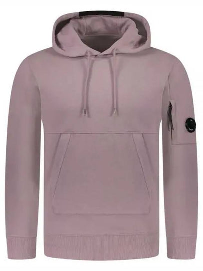 Diagonal Raised Fleece Lens Hoodie Purple - CP COMPANY - BALAAN 2