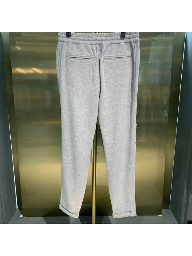 Drawstring Terry Track Pants Grey - BRUNELLO CUCINELLI - BALAAN 6