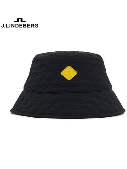 Women's Quilted Bucket Hat Black - J.LINDEBERG - BALAAN 2