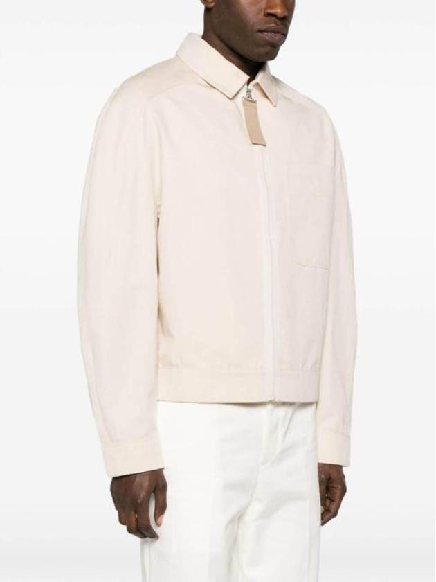 Le Blouson Linu Bomber Jacket Beige - JACQUEMUS - BALAAN 3