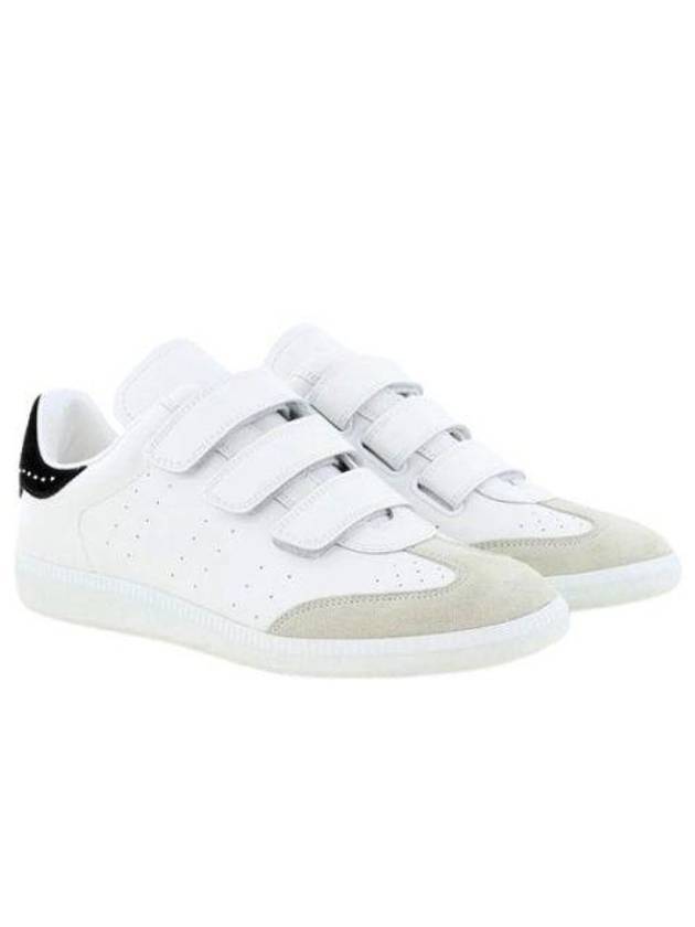 Beth Leather Low-Top Sneakers White - ISABEL MARANT - BALAAN 2