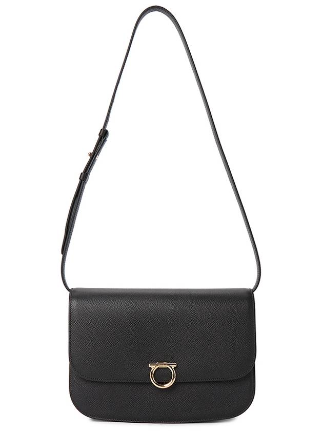 Ferragamo Women s Shoulder Bag 21 3933 NERO 0760940 - SALVATORE FERRAGAMO - BALAAN 7