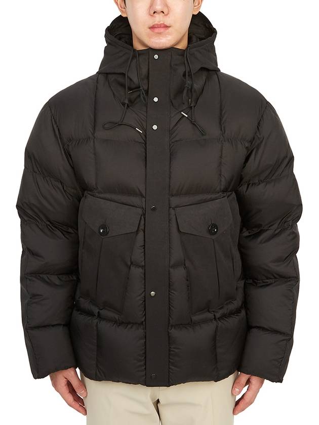 Men's Tempest Combo Down Parka Black - TEN C - BALAAN 4