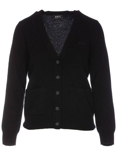 Louisa Wool Cardigan Black - A.P.C. - BALAAN 2