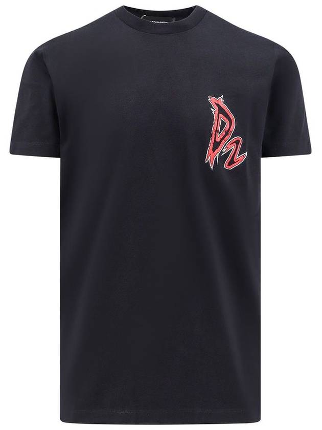 Dsquared2 T-Shirts And Polos Black - DSQUARED2 - BALAAN 1