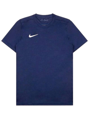 Dri Fit Park 7 Short Sleeve T-Shirt Navy - NIKE - BALAAN 1