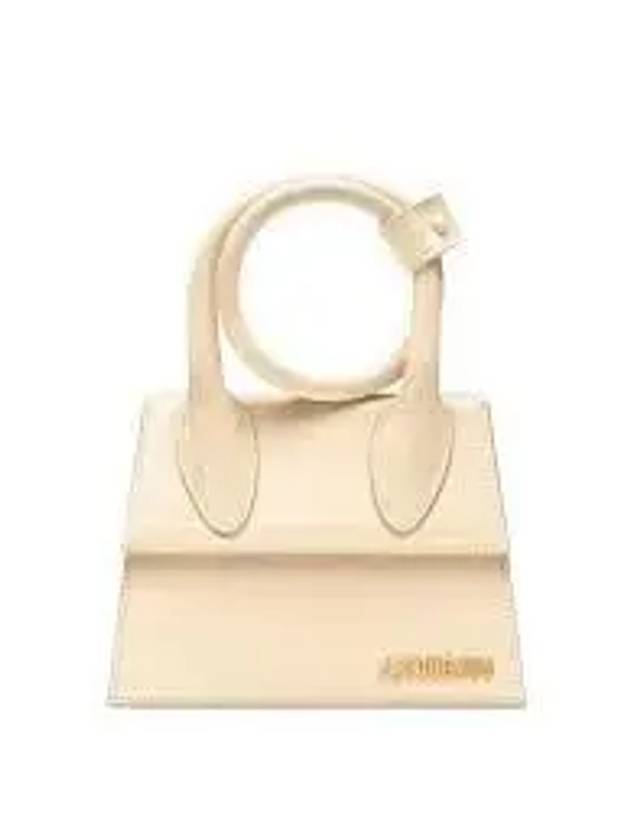 Le Chiquito Noeud Coiled Tote Bag Ivory - JACQUEMUS - BALAAN 2