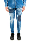 Dan Skinny Jeans Blue - DSQUARED2 - BALAAN 1