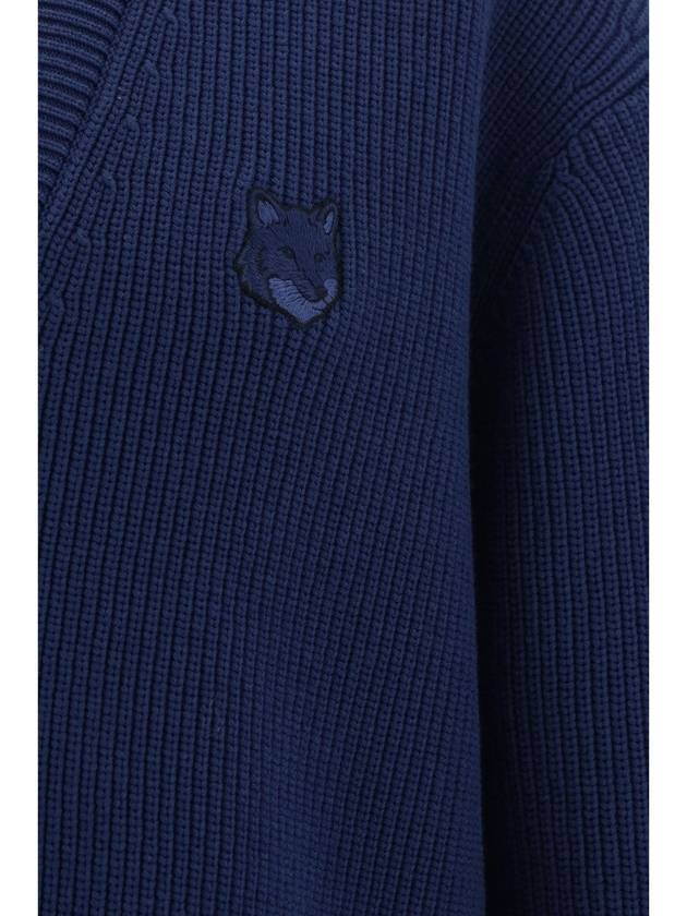 Bold Fox Head Cardigan Navy - MAISON KITSUNE - BALAAN 6