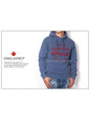 Dsquared man hoodie 74GU0027 blue - DSQUARED2 - BALAAN 5