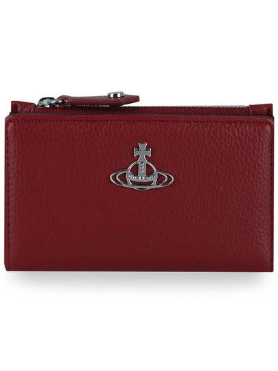 Slim Flat Card Wallet Red - VIVIENNE WESTWOOD - BALAAN 2