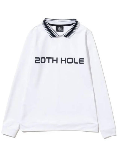 YOKO Eri point logo long sleeve t-shirt WHITE - 20THHOLE - BALAAN 1