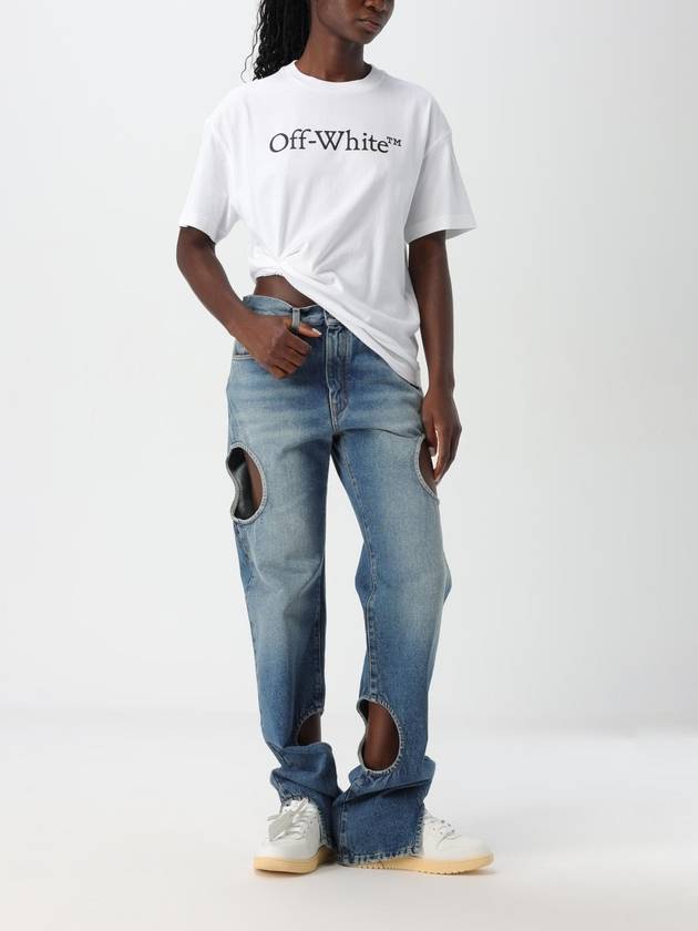 Offwhite Bukishi logo print Tshirt - OFF WHITE - BALAAN 3