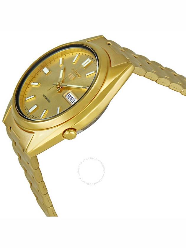 Seiko Series 5 Automatic Gold Dial Yellow Gold-tone Men's Watch SNXS80 - SEIKO - BALAAN 2