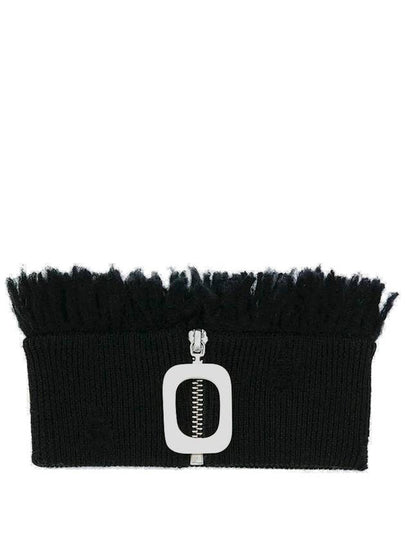 Fringe Neckband Black - JW ANDERSON - BALAAN 2