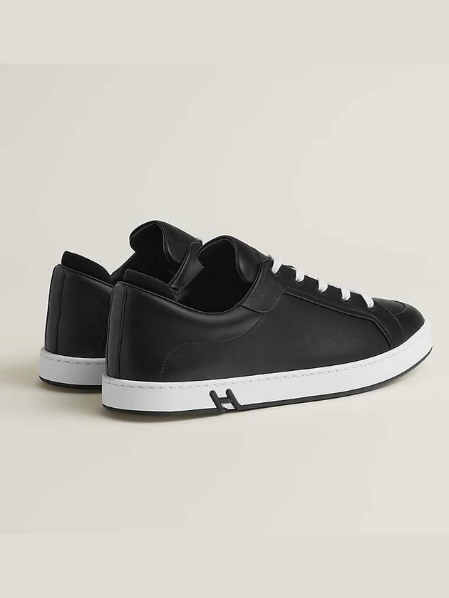 Kid Low Top Sneakers Black - HERMES - BALAAN 6