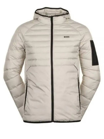 Green J Thor 2 Padded Jacket 50514761 271 Decorative reflective detail water repellent - HUGO BOSS - BALAAN 2