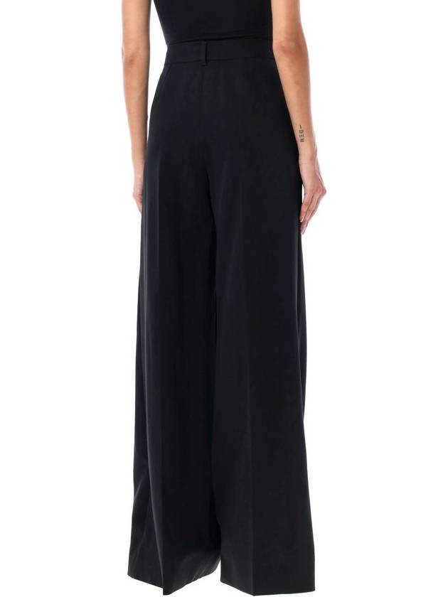 Flared wool wide pants black - STELLA MCCARTNEY - BALAAN 3