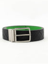 Intrecciato Reversible Leather Belt Black Parakit - BOTTEGA VENETA - BALAAN 2