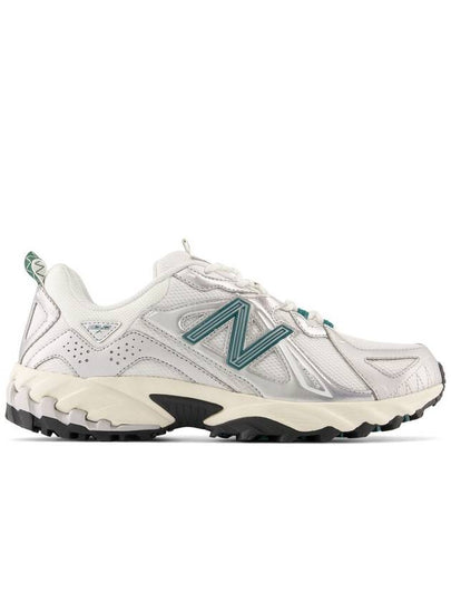 610 Low Top Sneakers Metallic Silver Green - NEW BALANCE - BALAAN 2