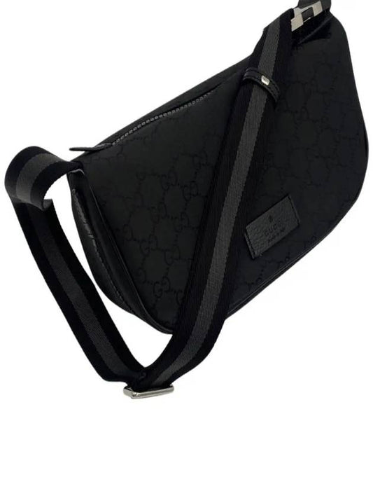 GG Fabric Waist Bag Black - GUCCI - BALAAN 2