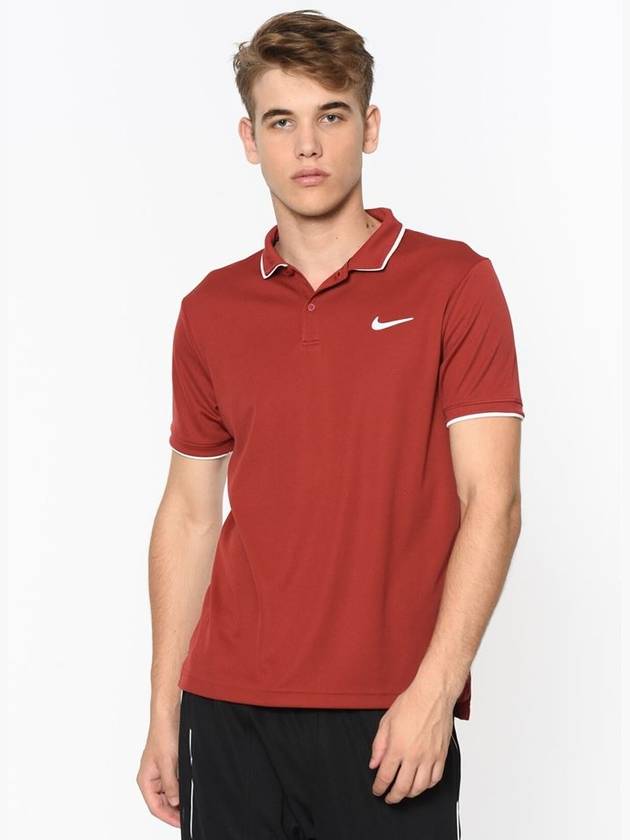 01939137613Coat Dry Team PK Polo TshirtBurgundy - NIKE - BALAAN 7