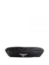 Triangle Logo Beret Black - PRADA - BALAAN 2