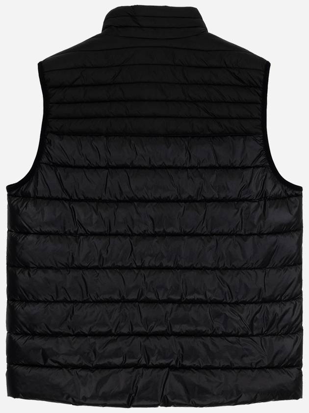 Water Repellent Regular Fit Stand Collar Puffer Vest Black - HUGO BOSS - BALAAN 6