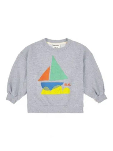 Multicolor Boat Sweatshirt 123AC037 Gray 271751 1059204 - BOBO CHOSES - BALAAN 1