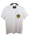 Jeans Garland Sun Logo Short Sleeve T-Shirt White - VERSACE - BALAAN 2