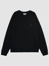 Bold Fox Head Patch Oversized Sweatshirt Black - MAISON KITSUNE - BALAAN 2