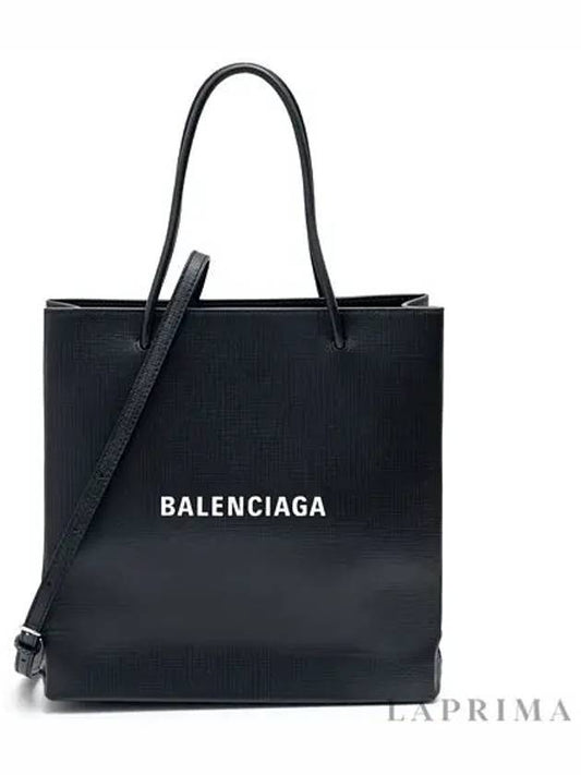 North South Shoulder Bag Black - BALENCIAGA - BALAAN.