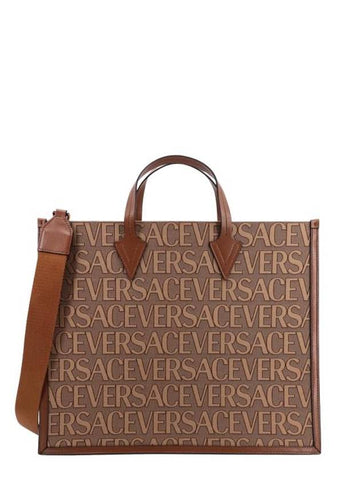 Tote Bag 10089131A07951 2N24V Brown - VERSACE - BALAAN 1