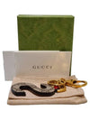 Women s 727656 Gold GG Logo Letter Keychain Key Holder - GUCCI - BALAAN 10