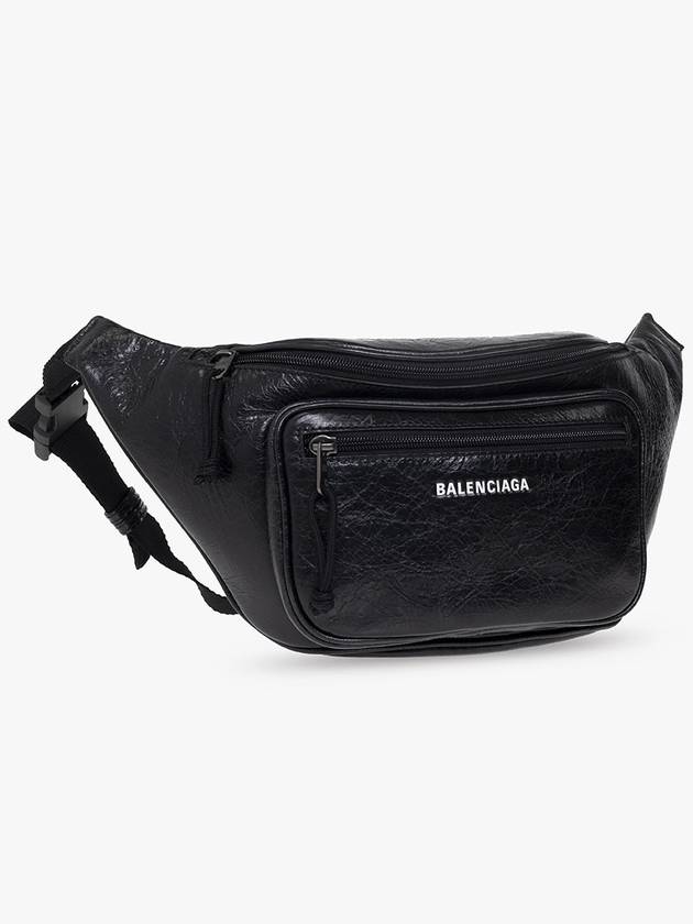 Balenciaga ‘Explorer’ Belt Bag, Men's, Black - BALENCIAGA - BALAAN 4