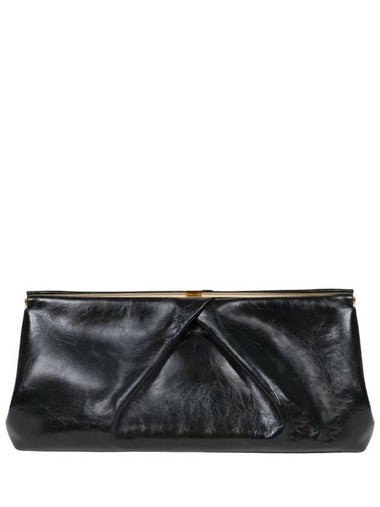 Dries Van Noten Large Leather Clutch Bag - DRIES VAN NOTEN - BALAAN 1