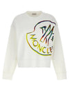 Long Sleeve T Shirt 8G00030 899TR 033 White - MONCLER - BALAAN 1