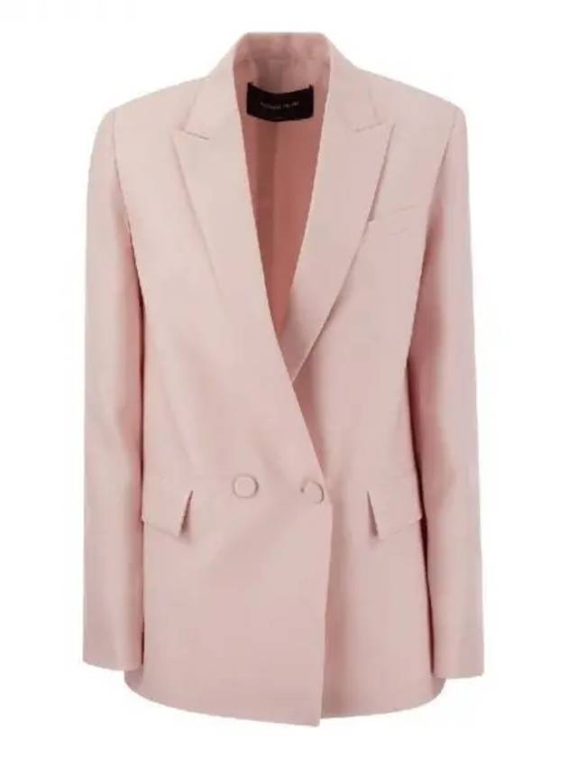 Pink wool silk double jacket 271879 - FABIANA FILIPPI - BALAAN 1