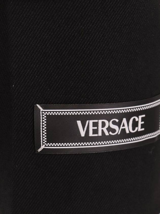 Jacket 10124921A079781B000 BLACK - VERSACE - BALAAN 4